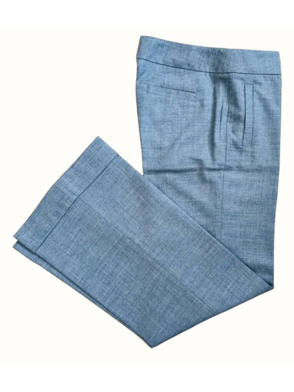 J. Crew Favorite Fit Wool Blend Wide Leg Lined Trouser Pants Women's Size 6 - Picture 2 of 4
